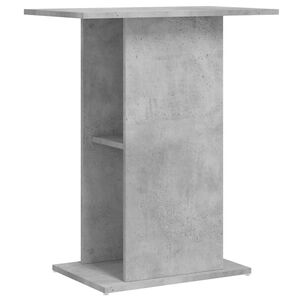 vidaXL Akvaarioteline betoniharmaa 60,5x36x72,5 cm erikoispuu