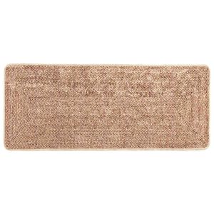 vidaXL Mattojuoksija MARSA Keltainen 50 x 100 cm Polyesteri ja PVC