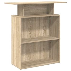 vidaXL Vastaanottop&ouml;yt&auml; Sonoma-tammi 100x40x104 cm tekopuu