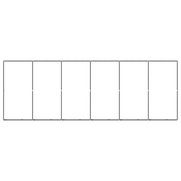 vidaXL Koiran ulkoh&auml;kki ter&auml;s 11,06 m&sup2;