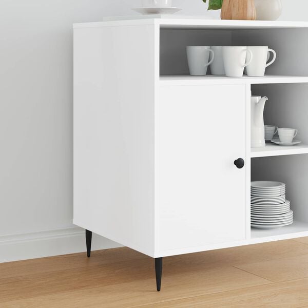 vidaXL Huonekalujalat 2 pcs Musta &Oslash; 40 x 98 mm Rauta