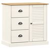 vidaXL Senkki laatikoilla VIGO 78x40x75 cm valkoinen t&auml;ysi m&auml;nty