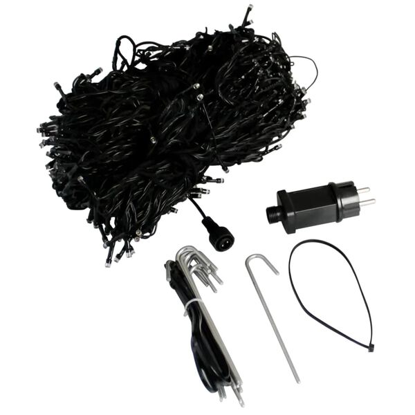 Ambiance Lipputangon jouluvalo 192 LED-valolla 208 cm