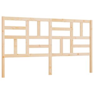 vidaXL Sängynpääty 186x4x104 cm täysi mänty