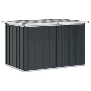 vidaXL Puutarhan varastoarkku antrasiitti 109x67x65 cm