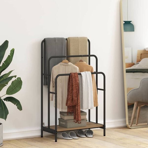 vidaXL Vaaterippsin Artisan tammi 60 x 30 x 100,5 cm Tekninen puu