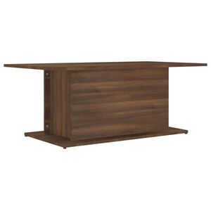 vidaXL Sohvap&ouml;yt&auml; ruskea tammi 102x55,5x40 cm tekninen puu