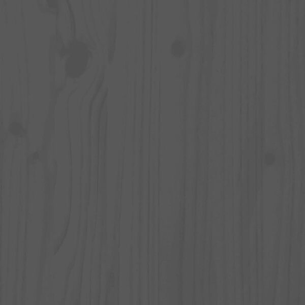 vidaXL S&auml;ngynp&auml;&auml;ty harmaa 103,5x3x81 cm t&auml;ysi m&auml;nty