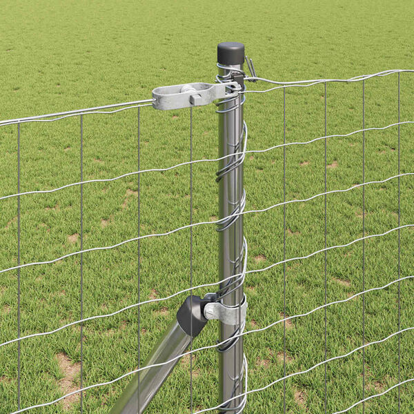 vidaXL Aita ja Tuki Hopea 1,4 x 10 m Ter&auml;s ja PVC