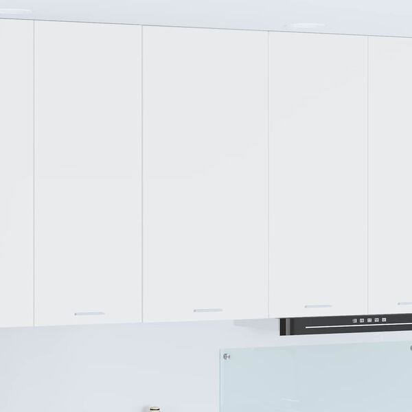 vidaXL Henkarikaappi ovella Valkoinen 50 x 31 x 100 cm Tekninen puu