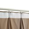 vidaXL Pimennysverhot koukuilla 2 kpl sametti beige 140x225 cm