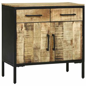 vidaXL Sivup&ouml;yt&auml; laatikon kanssa 70 x 35 x 70 cm T&auml;ysi Mangopuu