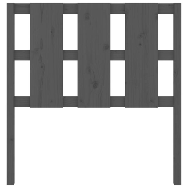 vidaXL S&auml;ngynp&auml;&auml;ty harmaa 105,5x4x100 cm t&auml;ysi m&auml;nty