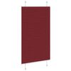 vidaXL laskostettu blind Bordeaux Red 75x150 cm Kankaan leveys