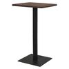 vidaXL Bistrop&ouml;yt&auml; tumma tuhka 70x70x107 cm