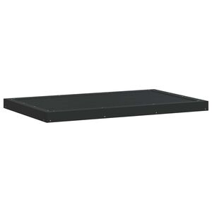 vidaXL Suihkualustalevy Musta 101 x 63 x 5,5 cm WPC