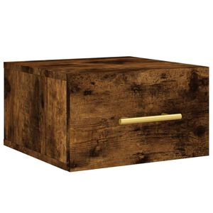 vidaXL Sein&auml;kiinnitett&auml;v&auml; y&ouml;p&ouml;yt&auml; savutammi 35x35x20 cm