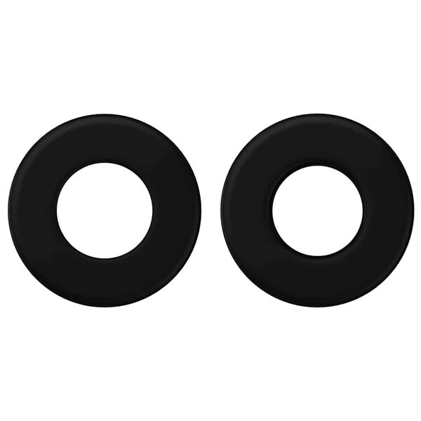 vidaXL Jalkapallop&ouml;yd&auml;n Stopparit 10 pcs Valkoinen 3 x 3 x 2 cm HIPS