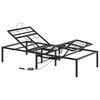 vidaXL S&auml;hk&ouml;s&auml;&auml;t&ouml;inen s&auml;nky runko Musta 200 x 70 x 33,5 cm Ter&auml;s