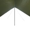 vidaXL Leirintäalue tarp oliivinvihreä 438x376x212 cm vedenpitävä