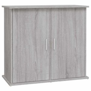 vidaXL Akvaarioteline harmaa Sonoma 81x36x73 cm tekninen puu