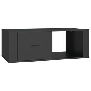 vidaXL Sohvap&ouml;yt&auml; musta 100x50,5x35 cm tekninen puu