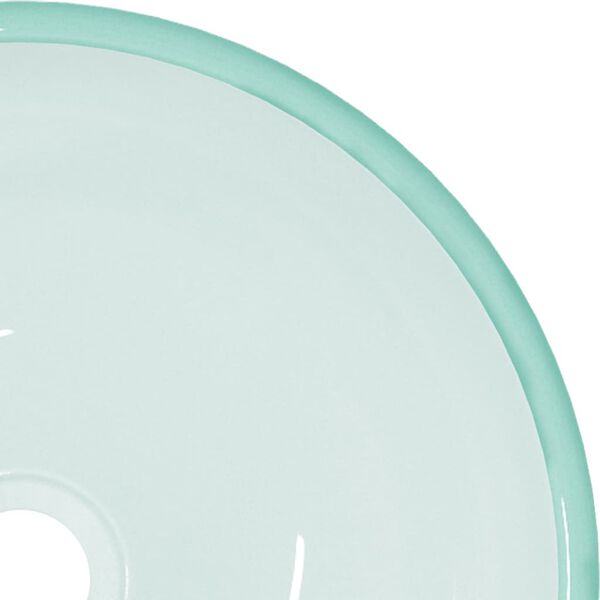 vidaXL Pesuallas karkaistu lasi 30x12 cm himmeä