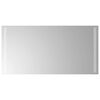 vidaXL Kylpyhuoneen LED-peili 80x40 cm