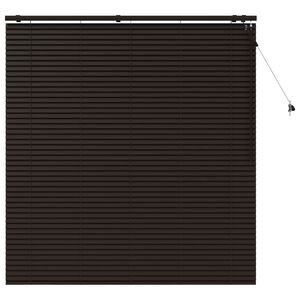 vidaXL Venezia-verho Tumma ruskea 155 x 160 cm 35 mm