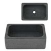 vidaXL Pesuallas jokikivi 45x30x15 cm musta