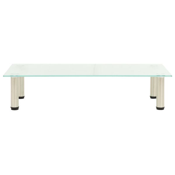 vidaXL TV-taso himmeä 80x35x17 cm karkaistu lasi