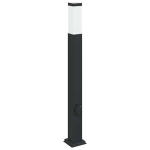 vidaXL Pollarivalaisin pistorasialla 80 cm musta IP44