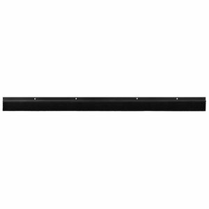 vidaXL Kierteellinen oven harjasulku 2 kpl Musta 100 cm Alumiiniseos