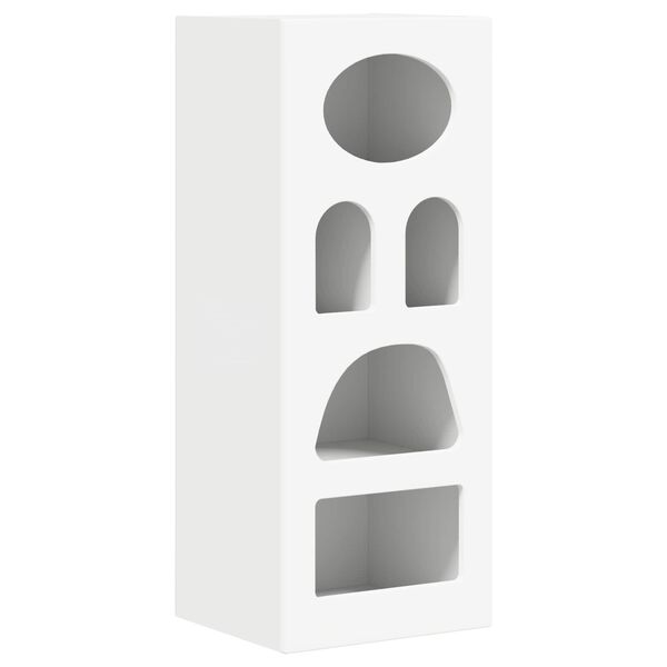 vidaXL Sivup&ouml;yt&auml; Valkoinen 40 x 35 x 100,5 cm Tekninen puu