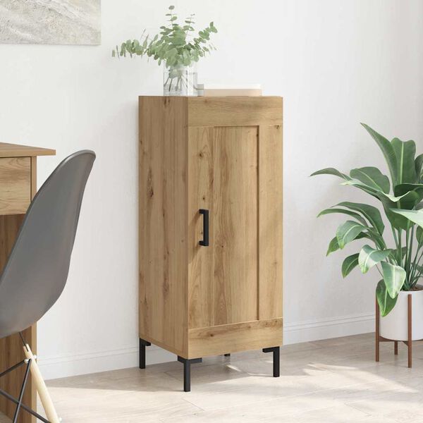 vidaXL Sivup&ouml;yt&auml; Olden Artisan tammi 34,5 x 34 x 90 cm