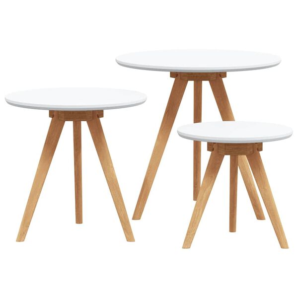 vidaXL Sohvapöytä Ruskea 50 x 50 x 46 cm Täysi Pähkinäpuu