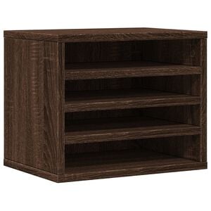 vidaXL P&ouml;yd&auml;n j&auml;rjest&auml;j&auml; ruskea tammi 36x26x29,5 cm tekninen puu