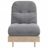 vidaXL Futon vuodesohva patjalla 60x206x11 cm t&auml;ysi m&auml;nty