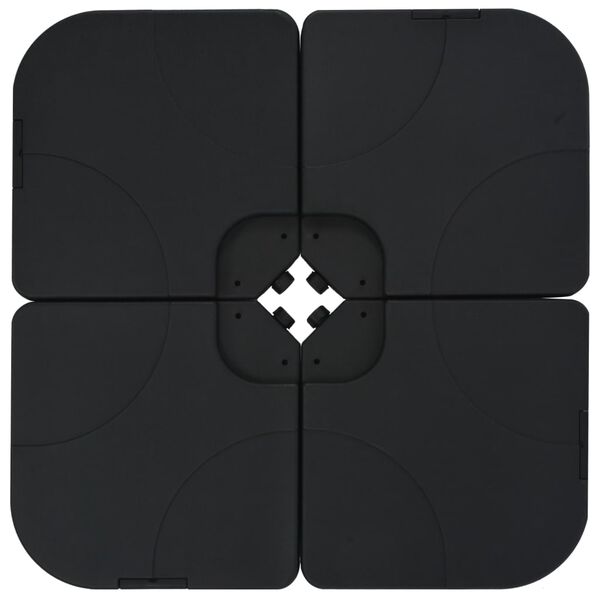 vidaXL Kannettava p&auml;iv&auml;nvarjon alusta / t&auml;ytet&auml;&auml;n vedell&auml; 60 l