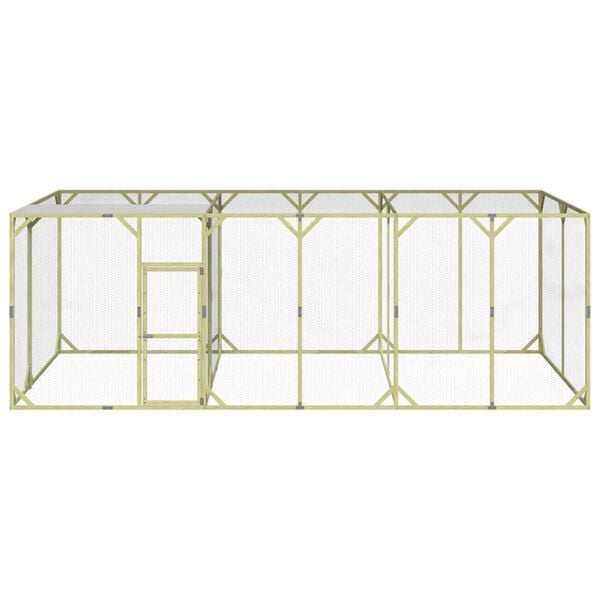 vidaXL Kanankoppi 600x300x200 cm kyll&auml;stetty t&auml;ysi m&auml;nty