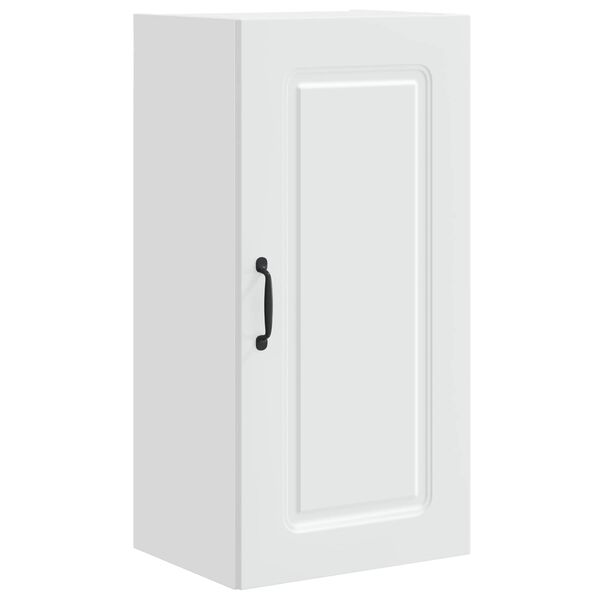 vidaXL Keitti&ouml;kaappi Kalmar Valkoinen 40 x 31 x 80 cm Tekninen puu