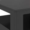 vidaXL Tulisija Musta 35 x 35 x 100 cm Teräs