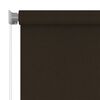 vidaXL Rullaverho ulkotiloihin 120x140 cm ruskea