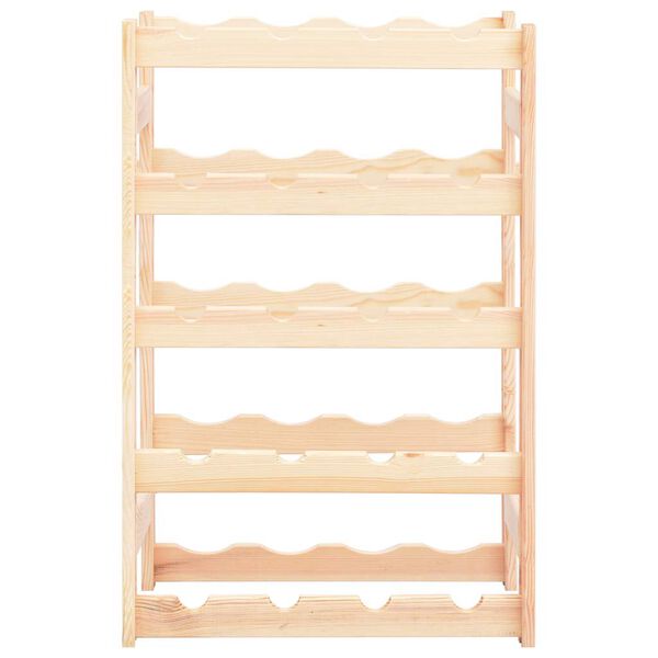 vidaXL Viinipulloteline 20 pullolle m&auml;nty