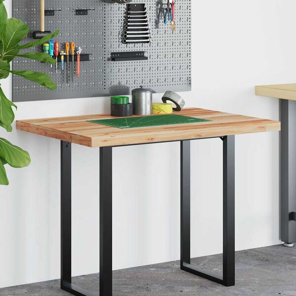 vidaXL P&ouml;yt&auml;levy 120x70x4 cm &ouml;ljytty t&auml;ysi akasiapuu