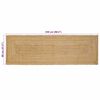 vidaXL Alue Matto Beige 80 x 250 cm Juutti