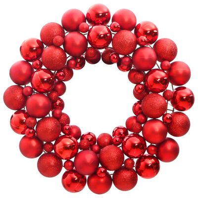 vidaXL Jouluseppele punainen 45 cm polystyreeni