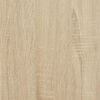 vidaXL Sein&auml;kenk&auml;kaapit 2 kpl Sonoma-tammi 80x18x60 cm lastulevy