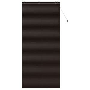 vidaXL Venezia-verho Tumma ruskea 100 x 250 cm 35 mm