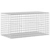 vidaXL Gabion 5 mm langasta ja 5x5 cm verkosta 100x50x50 cm